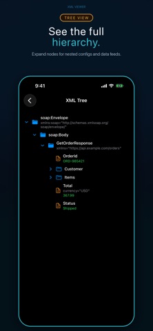 XML Viewer: Editor & Formatter screenshot