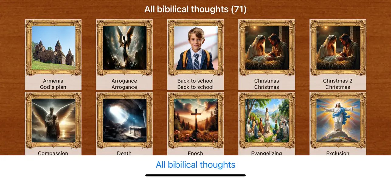 #1. Biblical Thoughts (iOS) Ved: FadiSoft Inc.
