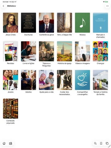 Biblioteca do Evangelho iPad screenshot 2