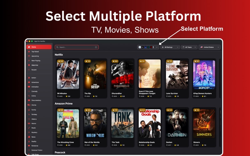Screenshot #2 pour App For Netflix.