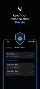 Echoline: Second Phone Number screenshot #3 for iPhone