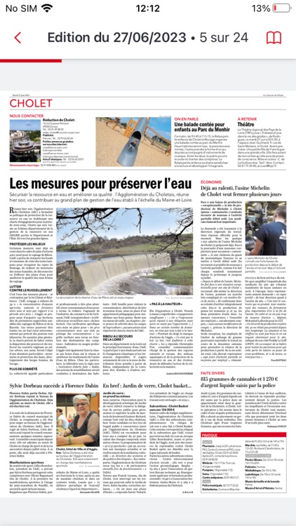 Le Courrier de l'Ouest Journal
