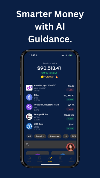 OpenFi, Web3 Finance for all. Screenshot