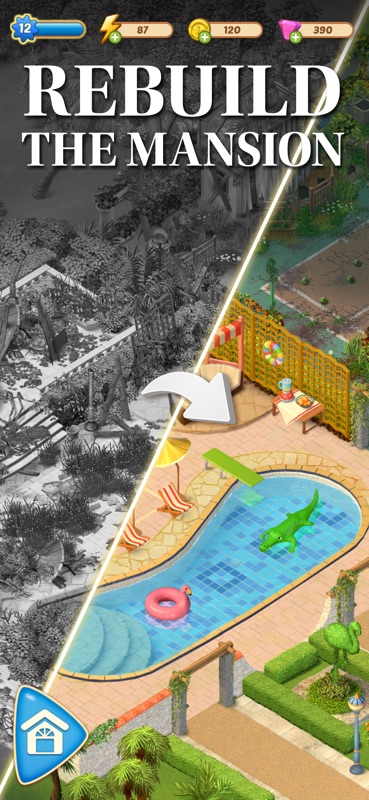 Merge Mansion: Puzzles & Story screenshot 5