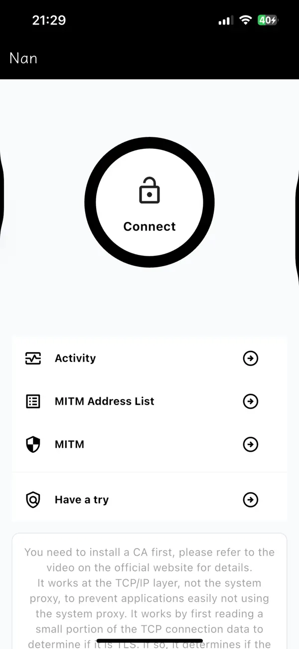 #1. Nan - Packet Capture (iOS) 由: TxThinking, Inc.