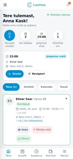 CareMate screenshot 1