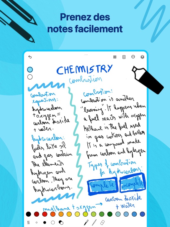 Screenshot #6 pour Tayasui Memopad - Notes, toile