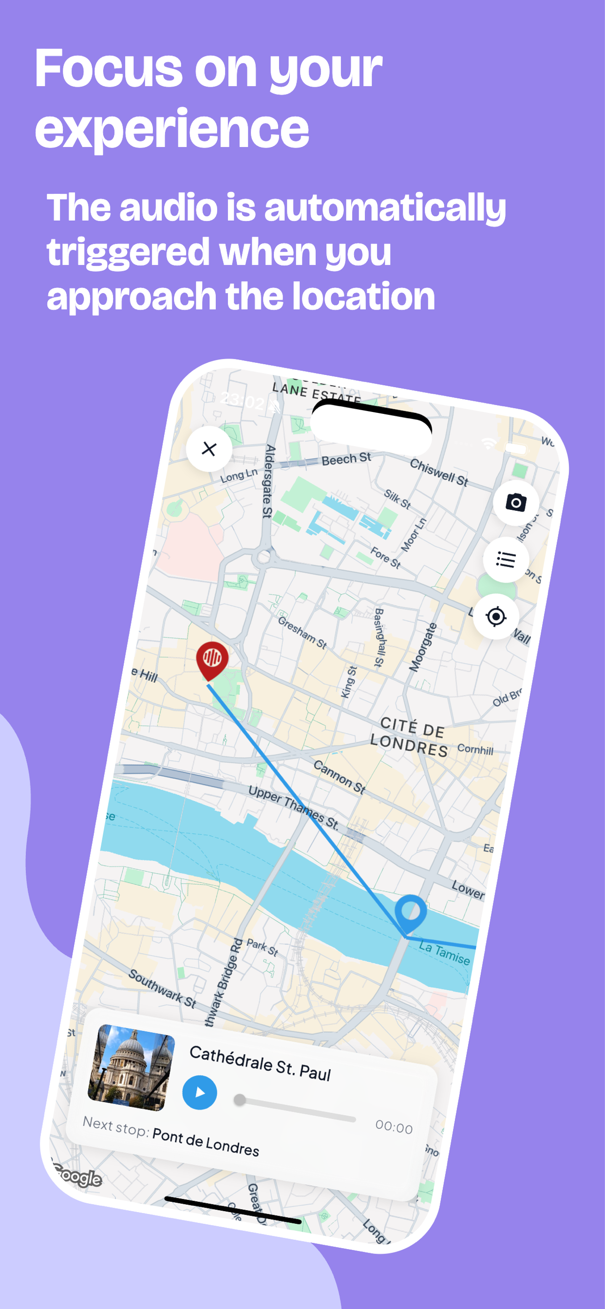 Narrando - Audio Tour Guide
