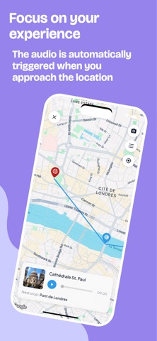 Narrando - Audio Tour Guide iPhone screenshot