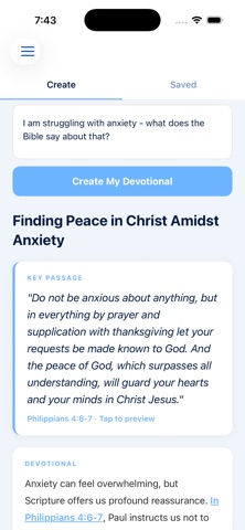 EverydayBible: Study Made Easy iPhone screenshot