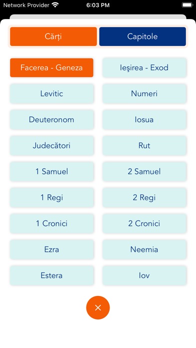 Romanian Bible Offline Screenshot