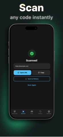 QR Code Maker: Sticker Print Screenshot 2 of 5