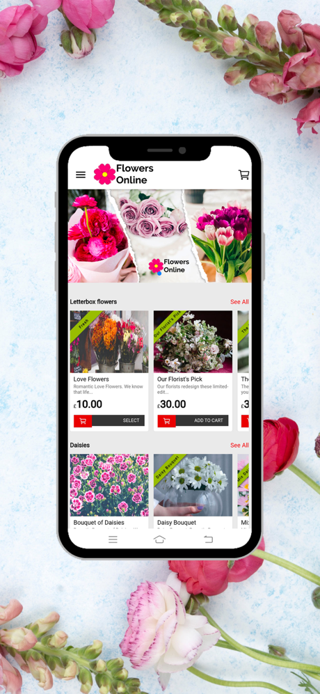 V1 Flowers screenshot 1