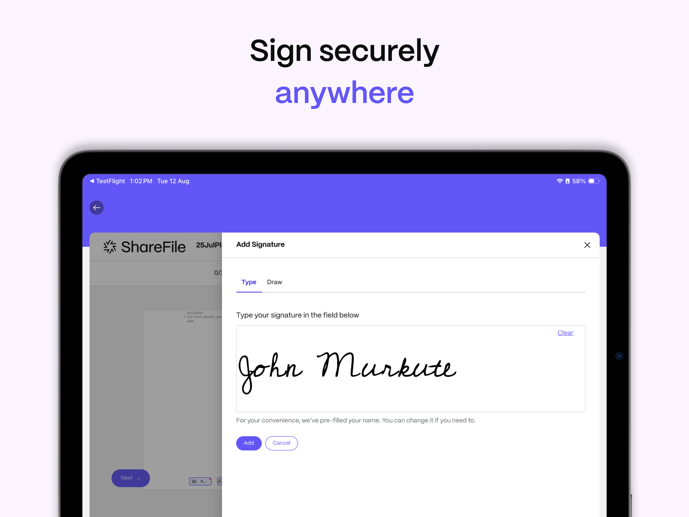 ShareFile for Clients screenshot 7