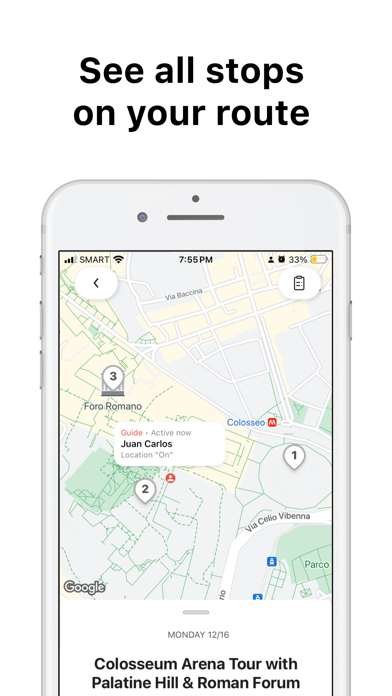 Screenshot 2 of Carpe Diem Tours App