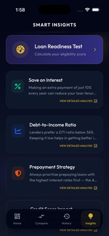 Flexi EMI - Loan Calculator iPhone screenshot