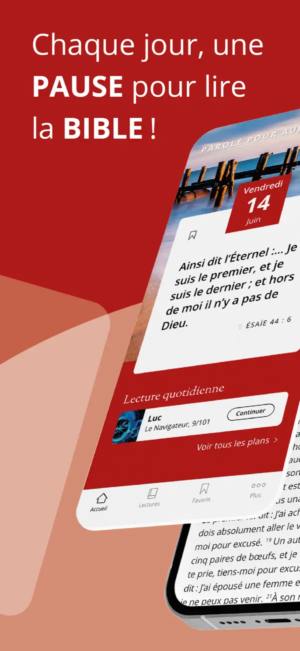 #1. Pause Bible (iOS) By: Editions Bibles et Litterature Chretienne