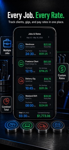Work Hours Tracker: Pay Log Screenshot 5 of 6