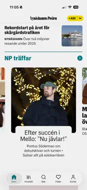 Nynäshamns Posten screenshot 1
