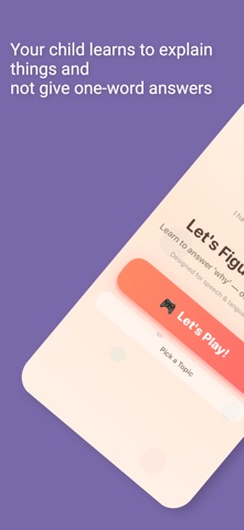 WHY – Speech & Language App screenshot