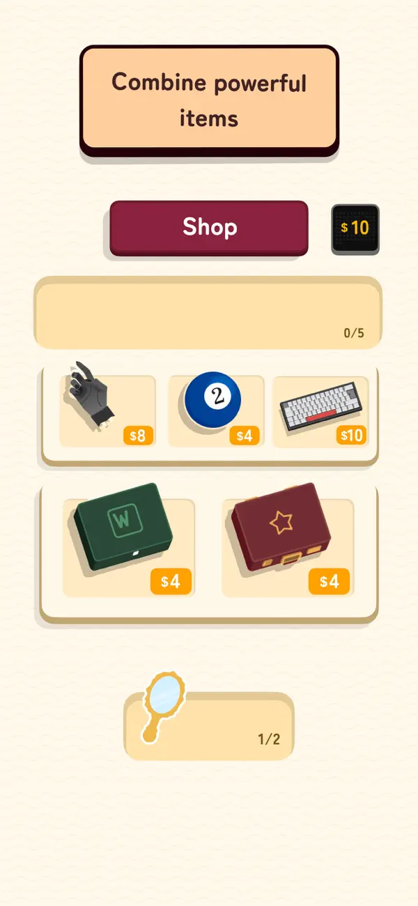 Screenshot #3 pour Wordlike - Word Roguelike