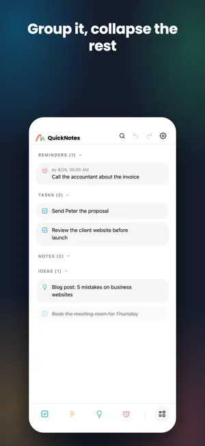 QuickNotes - Fast Capture screenshot 3