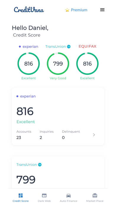 CreditVana iPhone screenshot 2 - Finance app