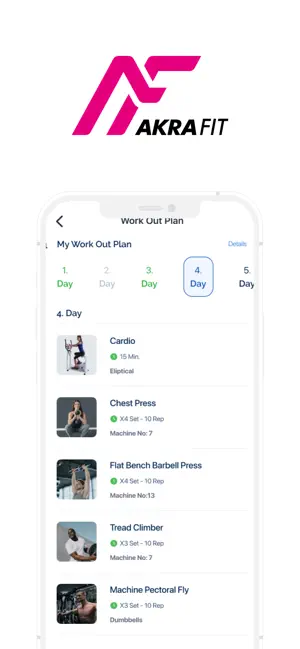 AKRA FIT screenshot 2