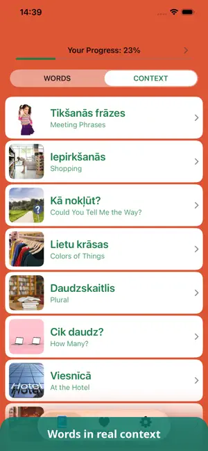 Wordful Latvian screenshot 2