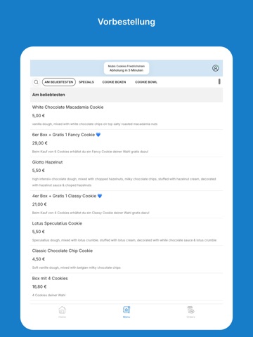 Mubis Cookies iPad screenshot