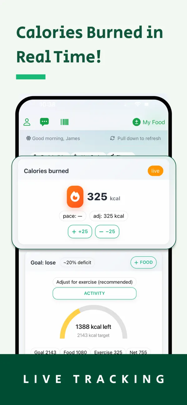 Screenshot #2 pour MacroHero: Calorie & Macro