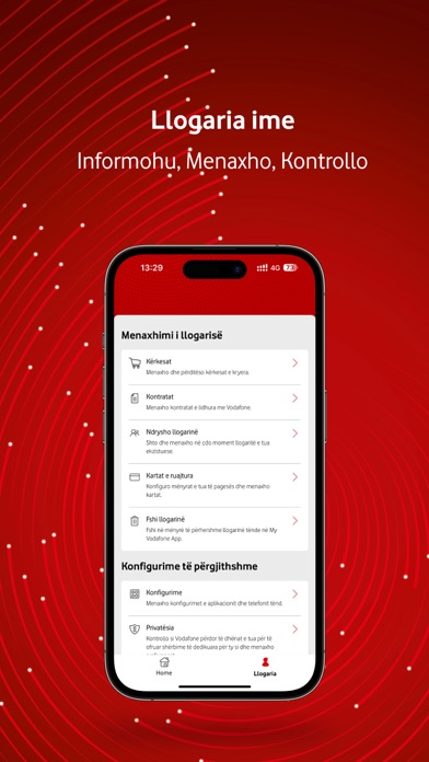 My Vodafone Albania Screenshot
