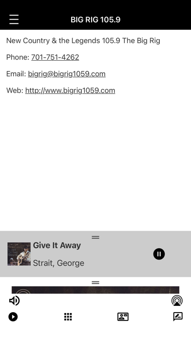 Screenshot #3 pour BIG RIG 105.9 Bismarck Mandan