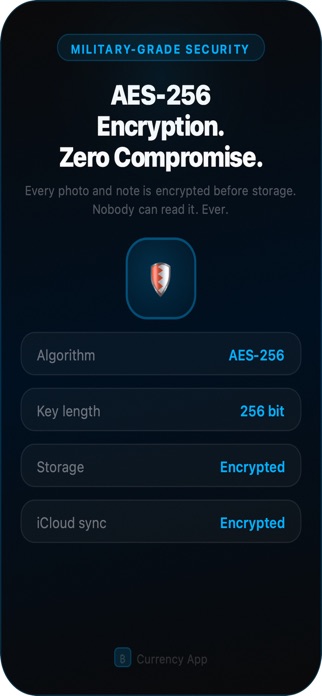 Currency App – Private Vault Screenshot 3 of 10