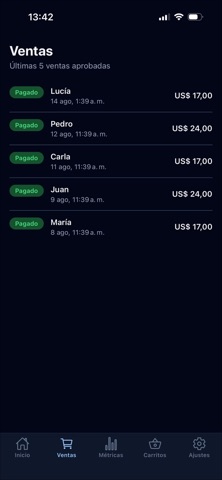 Impultienda iPhone screenshot 2