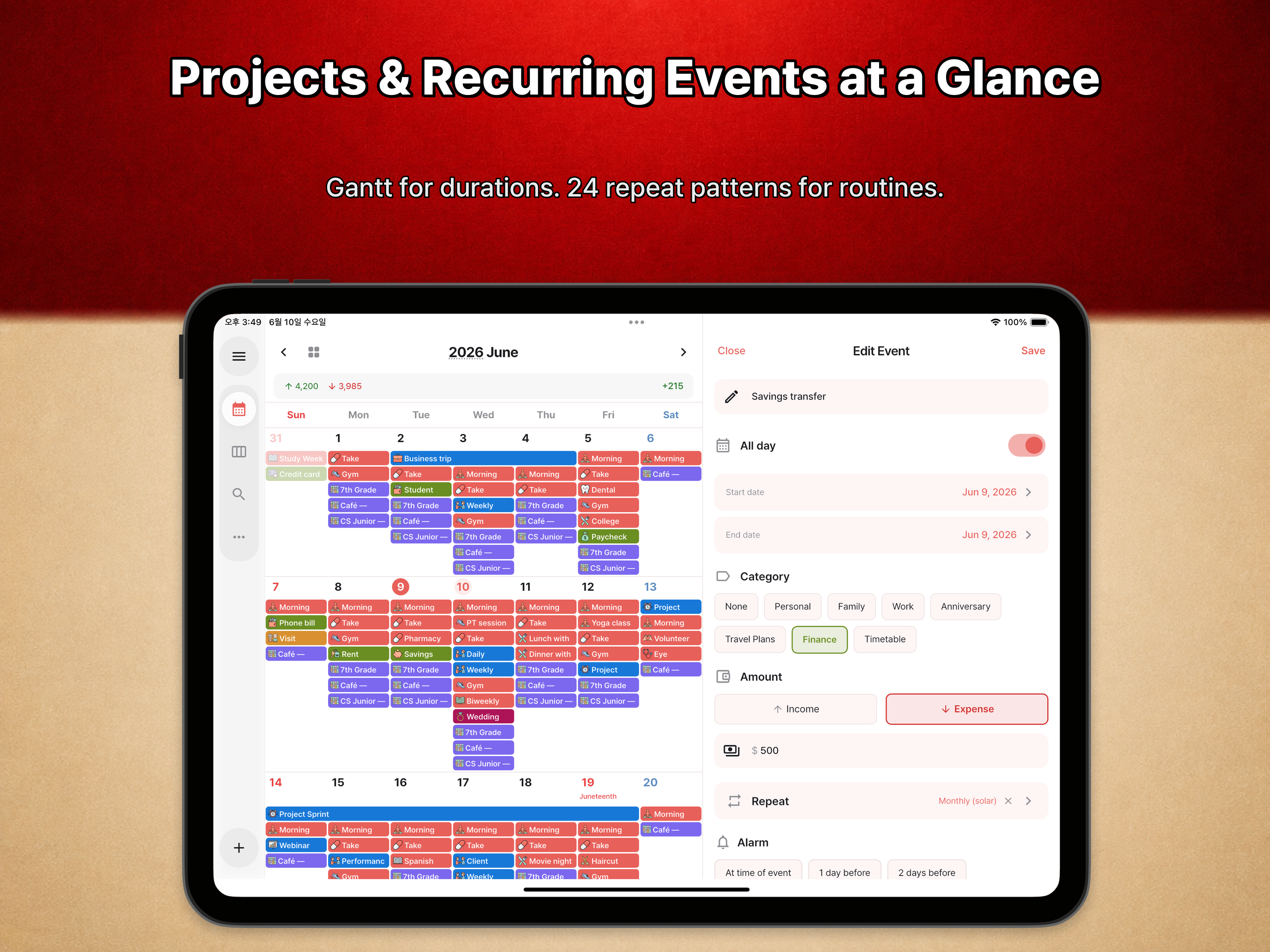 Lunaco: Calendar & Planner screenshot 10