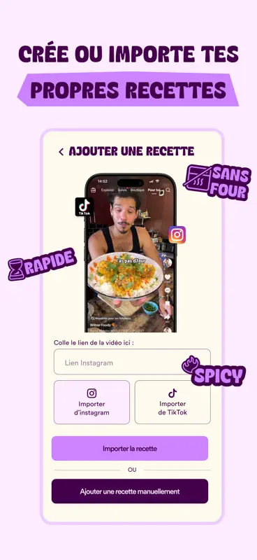 KitChef - Feed de recettes screenshot 5 of 6