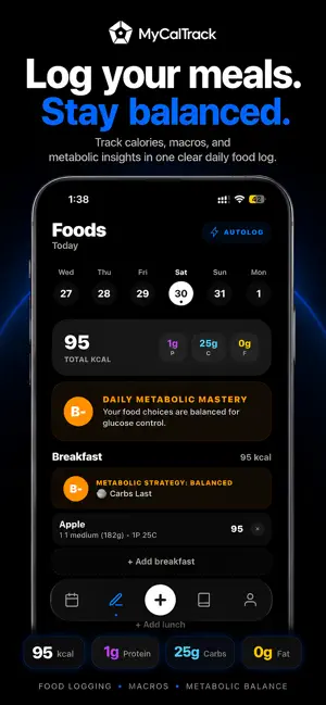 MyCalTrack screenshot 2