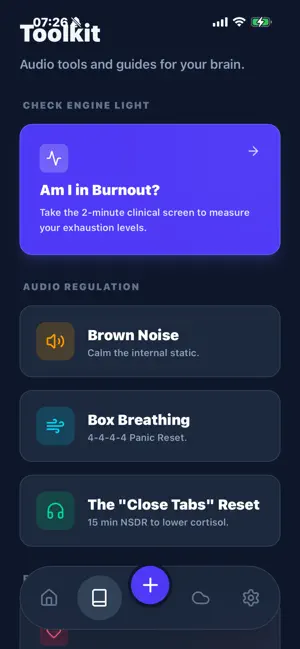 Restore ADHD Burnout Tracker screenshot 3