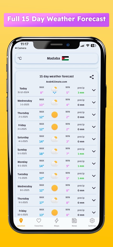 Weather Arab climate - App de Tiempo | MWM