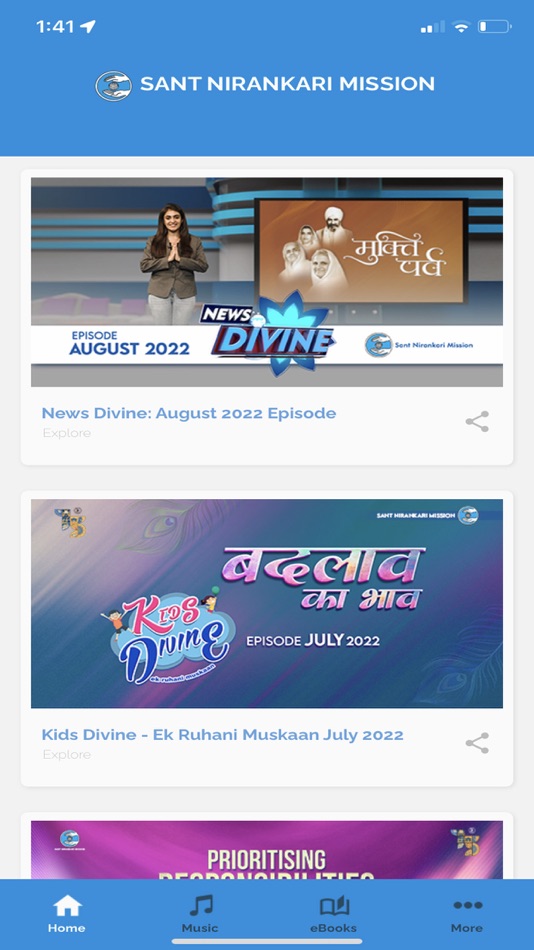 #1. Sant Nirankari Mission (iOS) 由: Sant Nirankari Mission, Inc.