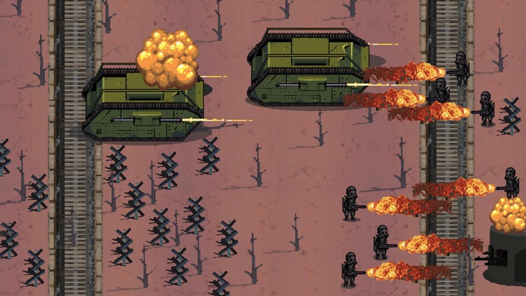 World War Battle 1917: Pixel screenshot-4