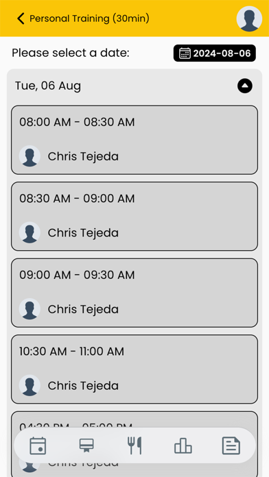 Chris Gets U Fit Screenshot