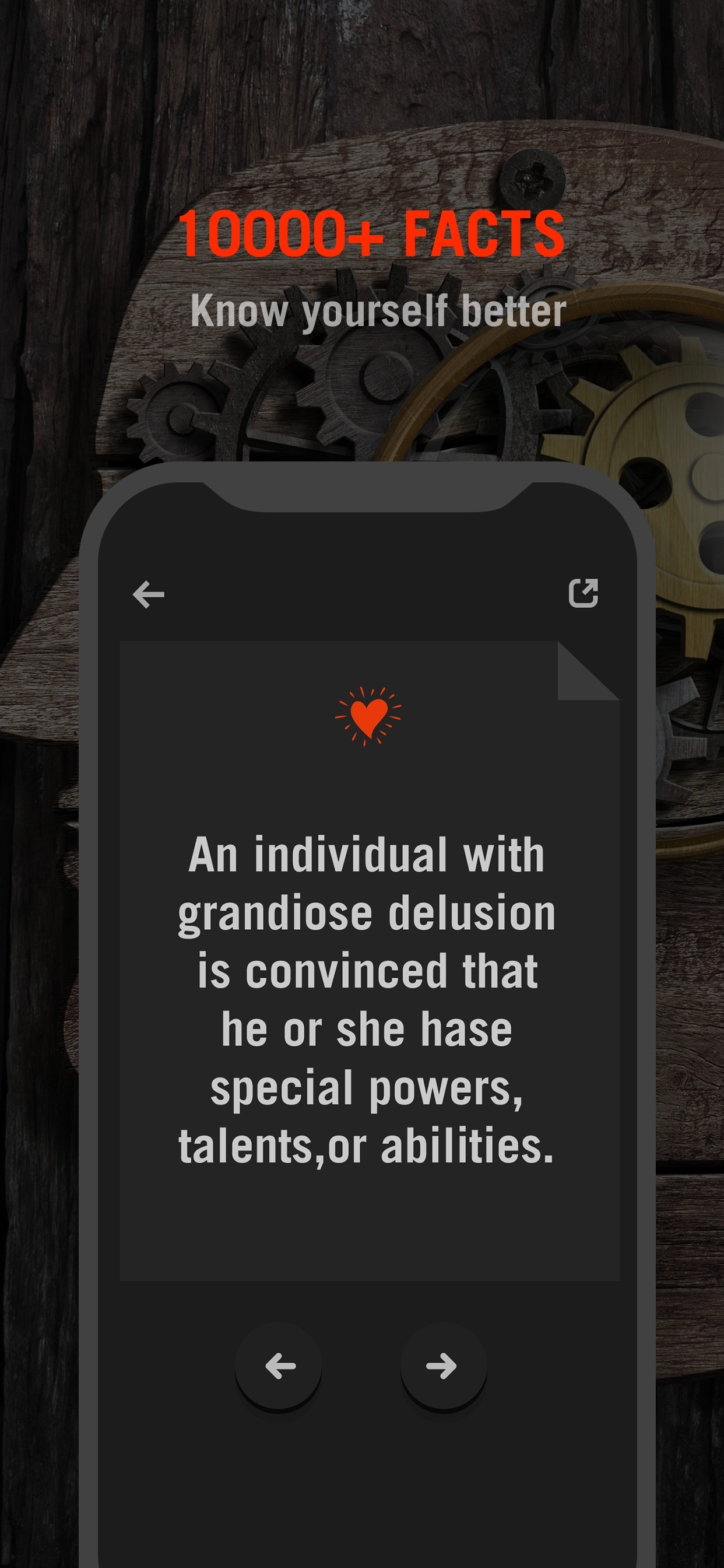 Psychology Book - with Facts