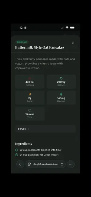 GLP-1 Diet & Nutrition screenshot 3
