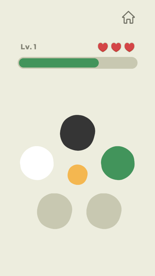 #3. Color Pick - Memory Game (iOS) Podle: Jaeeon Lee
