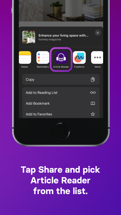 Article Reader AI Screenshot