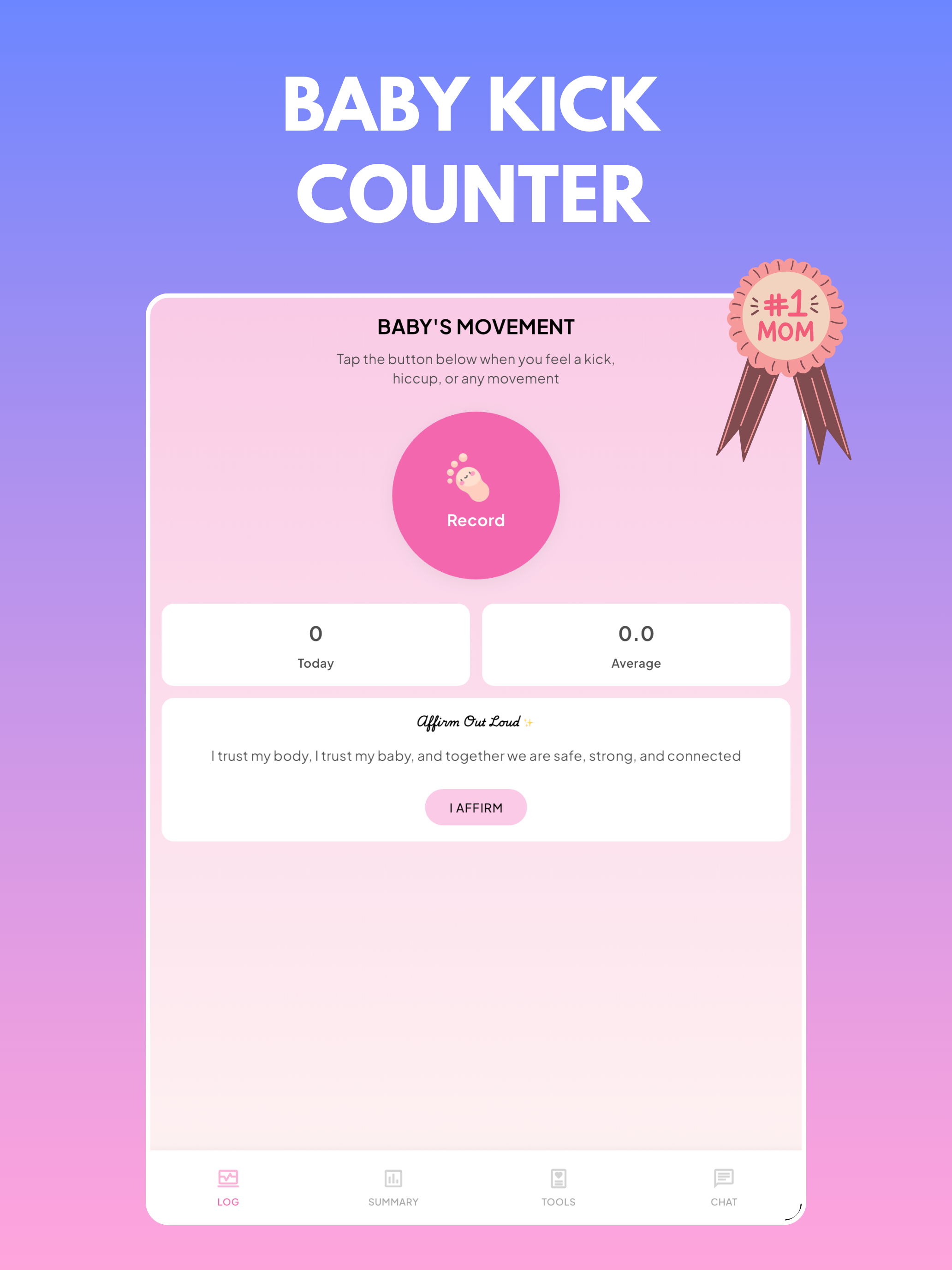 Baby Kick Counter •