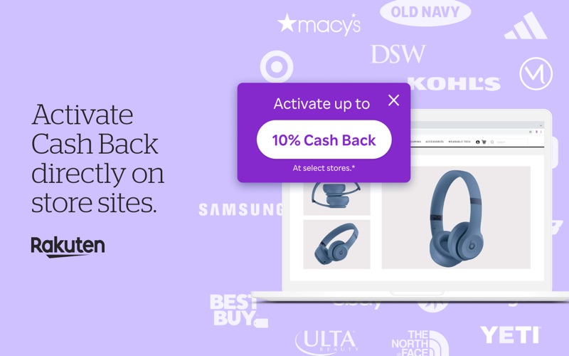 Screenshot #1 pour Rakuten Cash Back