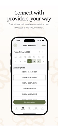 Blair Health iPhone screenshot